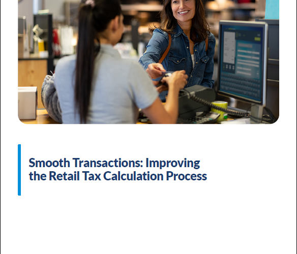 Smooth Transactions: Improving the Retail Tax Calculation Process